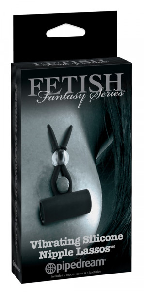 Fetish Fantasy Vibrating Silicone Nipple Lassos