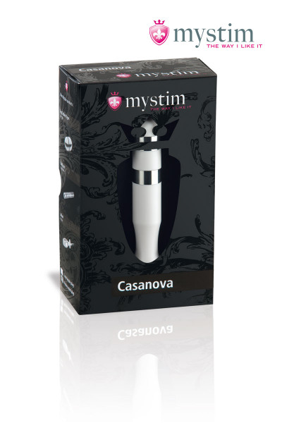 Mystim Casanova Anal &amp; Vaginal Probe (2mm Plug)