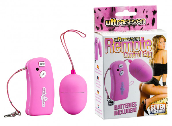 Seven Creations UltraSeven Remote Control Egg pink