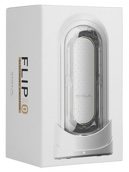 Tenga Flip Zero Electronic Vibrator White