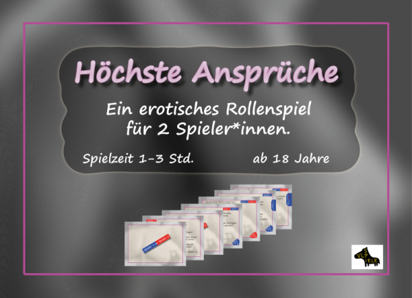 VLP Spiele Höchste Ansprüche Rollenspiel (Heft)