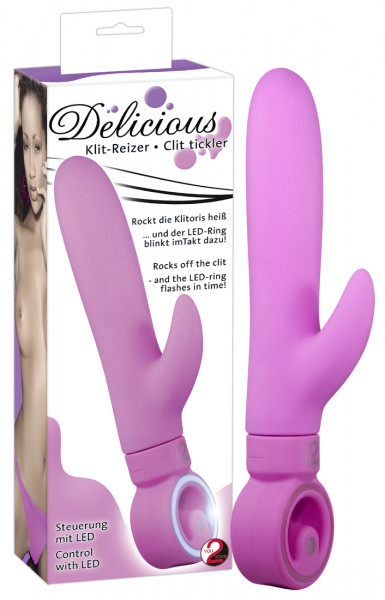 You2Toys Delicious Klit Tickler Vibrator pink