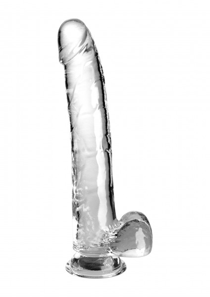 King Cock Cock Clear 11&quot; with balls