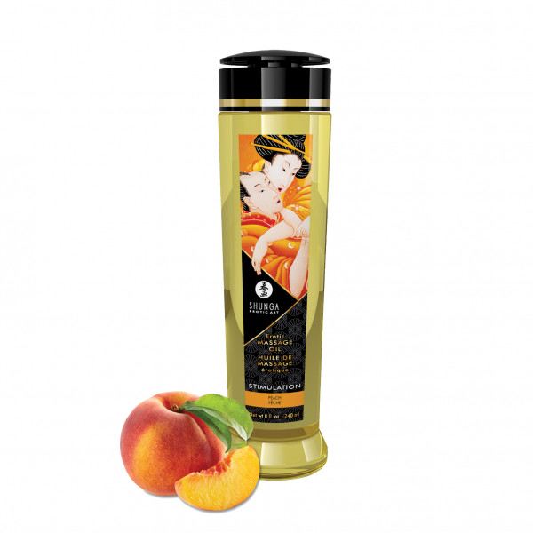 SHUNGA Massage Öl Stimulation (Peach) 240ml