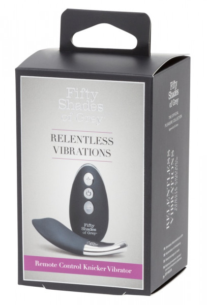 Fifty Shades of Grey Relentless Vibrating Remote Control Knicker Vibrator