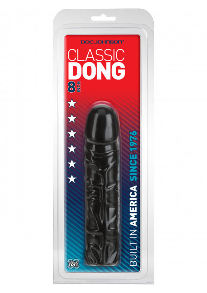 DOC JOHNSON Classic Dong 8 inch schwarz