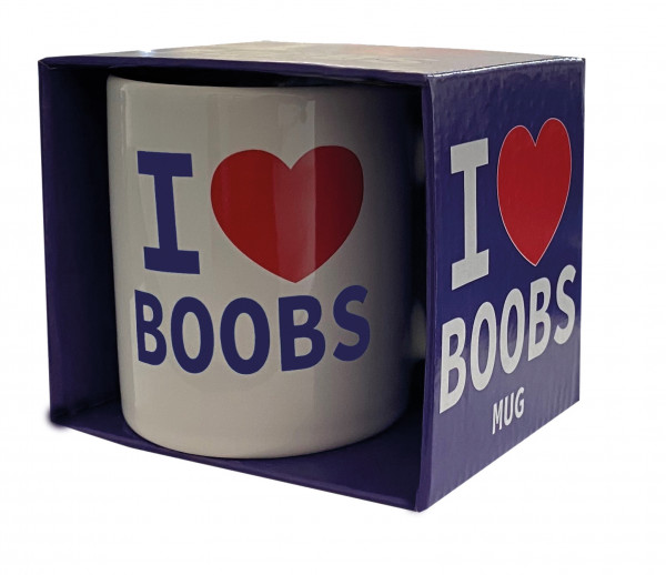 Spencer & Fleetwood Becher I love boobs