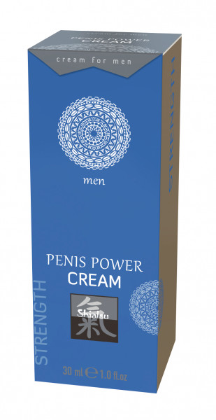 SHIATSU Penis Power Cream - Japanese Mint &amp; Bamboo 30ml
