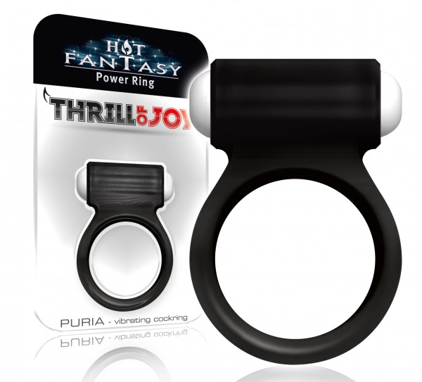 HOT FANTASY Thrill of Joy Puria Vibro-Ring schwarz