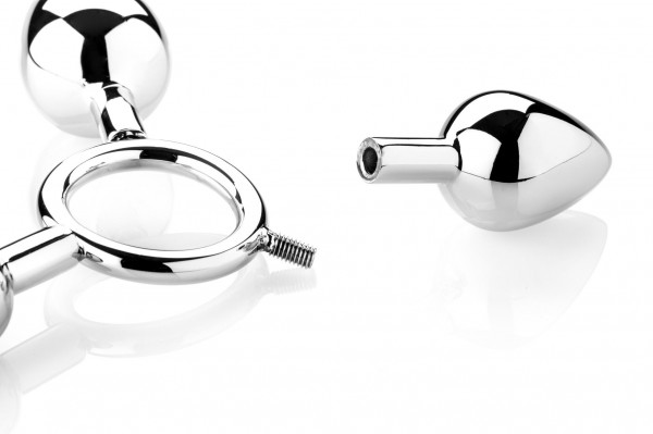 Zenn Cock Ring With Three Anal Plugs