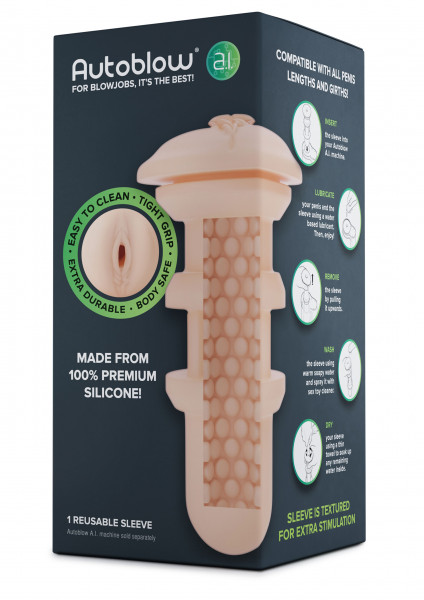 Autoblow A.I. Vagina Sleeve hautfarben