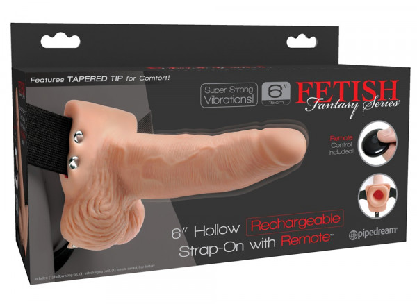 Fetish Fantasy 6 Zoll RC Strap-on