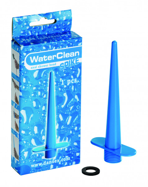 Dansex WaterClean Shower Head Spike blue