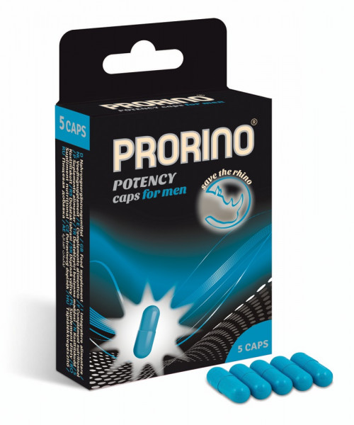 ERO PRORINO Potency Caps for men 5er