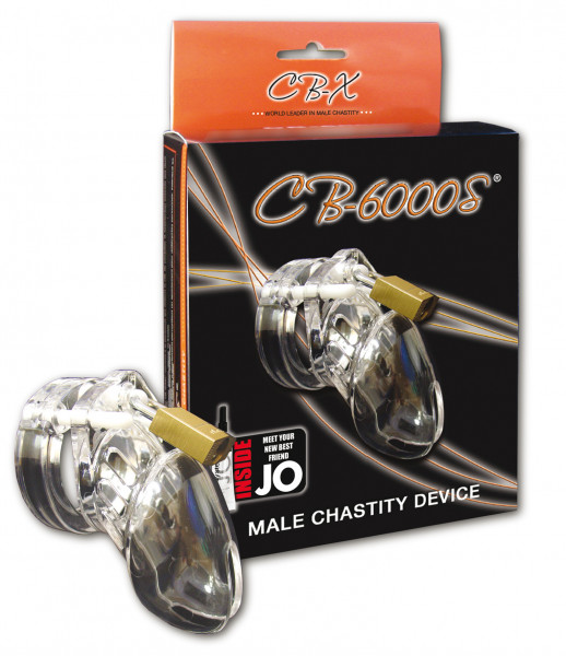 Male Chastity CB-6000S clear