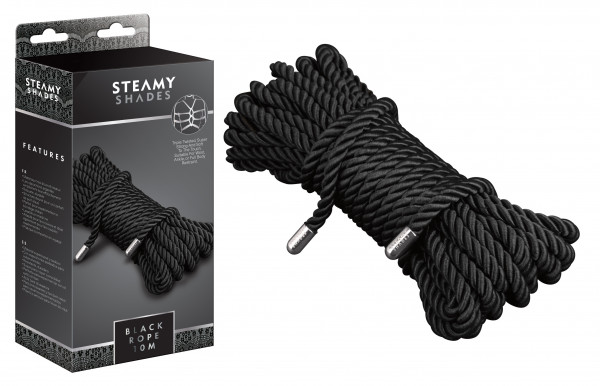 STEAMY SHADES Black Rope