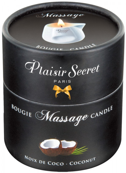 Plaisir Secret Massage Candle Kokos