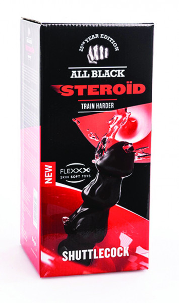 ALL BLACK STEROID Shuttlecock Black