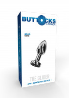 ToyJoy Buttocks Vibrating Metal Buttplug ToyJoy Buttocks Vibrating Metal Buttplug