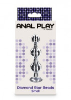 Anal Play by ToyJoy Diamond Star Beads Anal Play by ToyJoy Diamond Star Beads