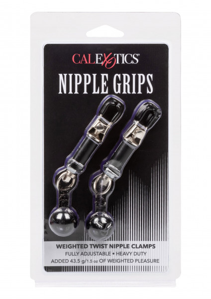 Nipple Play by CalExotics Weighted Twist Nipple Clamps