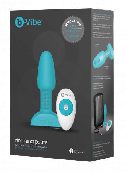 b-Vibe Rimming Petite Teal