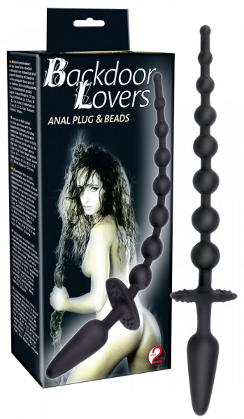 You2Toys Backdoor Lovers Anal Plug &amp; Beads