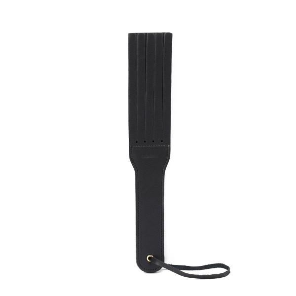 Liebe Seele Dark Secret - Echtleder Split-Tawse-Paddel