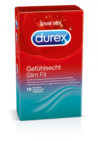 Durex Gefühlsecht Slim Fit