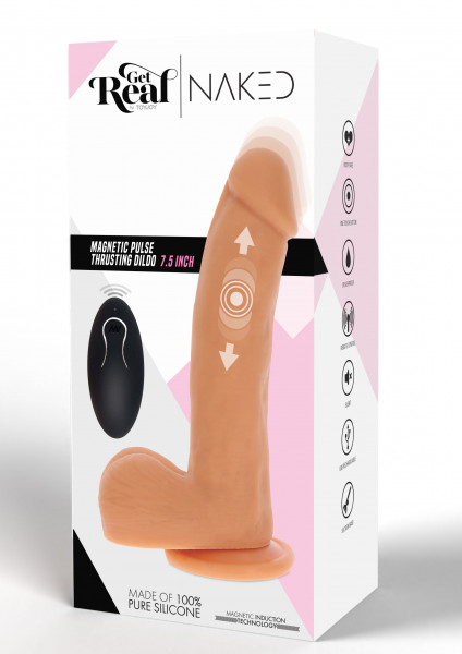 Get Real Magnetic Pulse Trusting Dildo RC