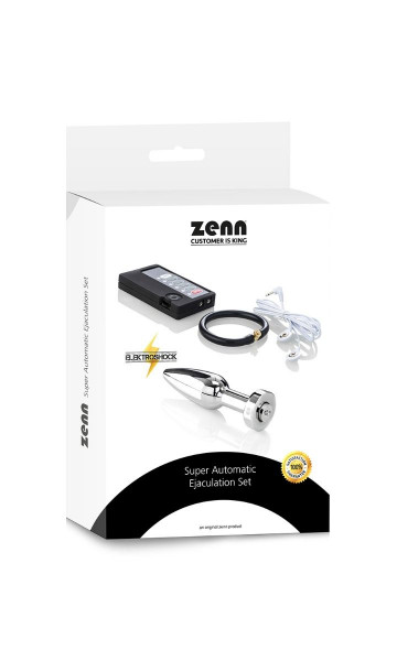 Zenn Super Automatic Ejaculation Set - Butt Plug &quot;Bolt&quot;