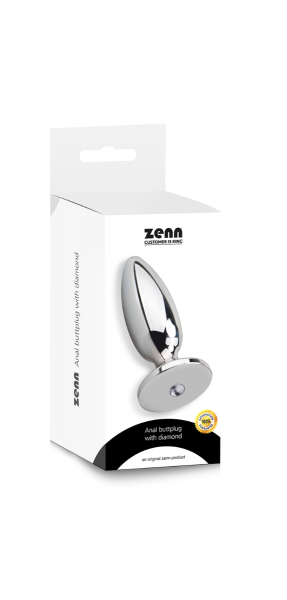 Zenn Anal buttplug with diamond Ø 40mm