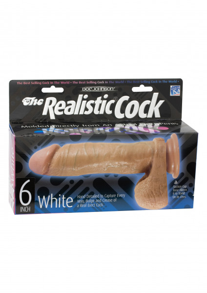 DOC JOHNSON Realistic Cock 6 inch hell