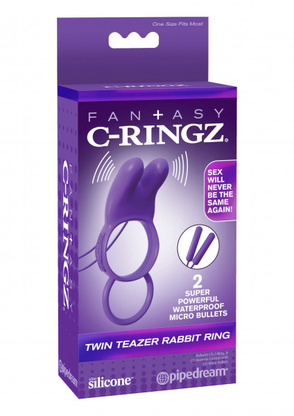 Fantasy C-Ringz Twin Teazer Rabbit Ring
