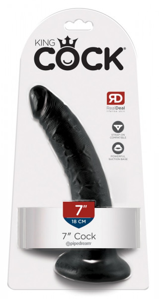 King Cock 7&quot; Cock Dark