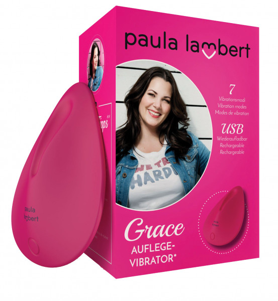 Paula Lambert Auflegevibrator Grace - Pink