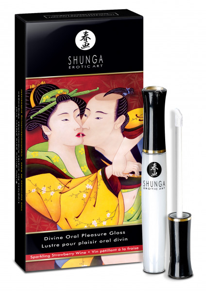 SHUNGA Divine Oral Pleasure Gloss Strawberry