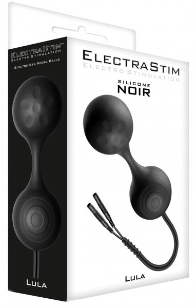 ElectraStim Silicone Noir Lula Kegel Excersisor 3,5cm