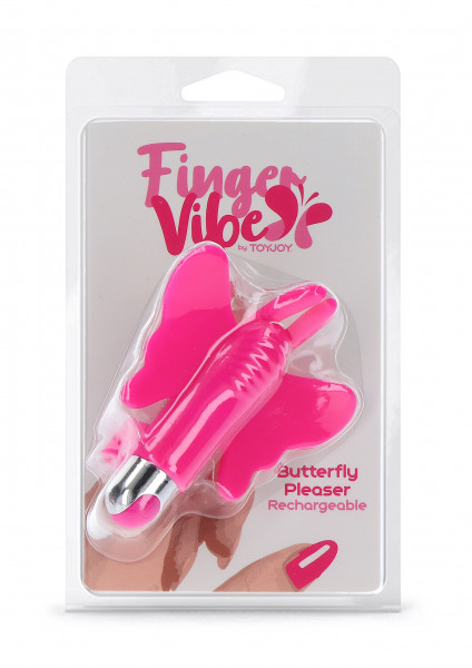 Finger Vibes by TOYJOY Butterfly Pleaser Rechargeable