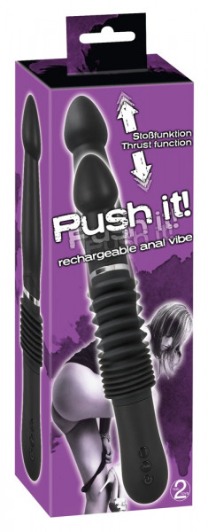 You2Toys Push it! Analvibrator mit Stoßfunktion