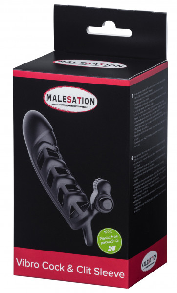 MALESATION Vibro Cock &amp; Clit Sleeve