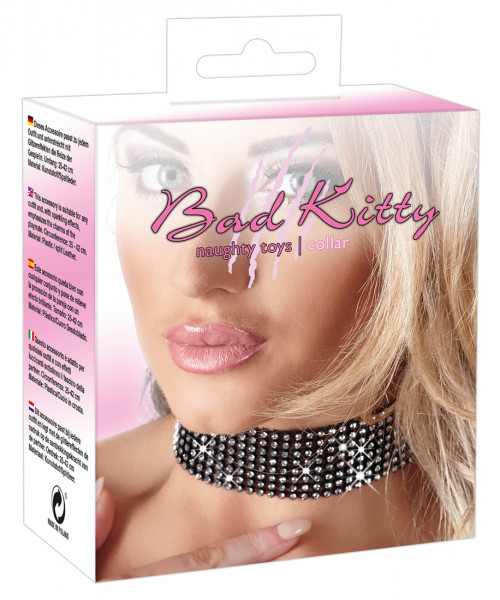 Bad Kitty Halsband Strass