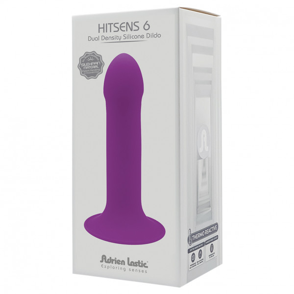 Adrien Lastic Hitsens 6 Dual Density Silicone Dildo