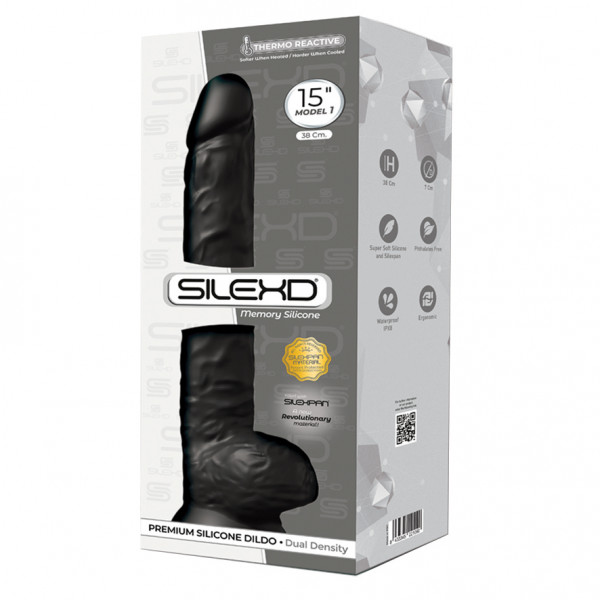 Silexd Premium Silicone Dildo 15&quot; - Model 1
