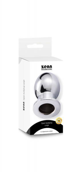 Zenn Open buttplug Large - Ø 50 mm