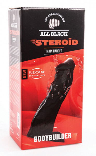 ALL BLACK STEROID Bodybuilder Black