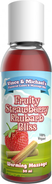 VINCE & MICHAEL's Warming Fruity Strawberry Rhubarb Bliss 50ml