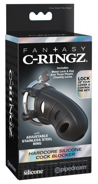 Fantasy C-Ringz Hardcore Silicone Cock Blocker