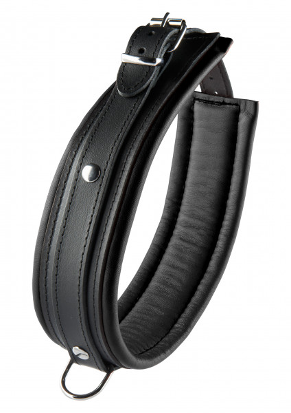 Hidden Desire Collar 5 cm Black/Black