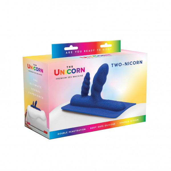 THE COWGIRL Unicorn Two-Nicorn Silicone Attachment